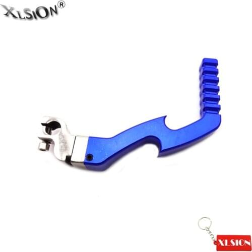 XLSION Aftermarket Blue CNC Kick Starter Lever For Chinese 50cc 70cc 90cc 110cc 125cc CRF50 Pit Dirt Bike