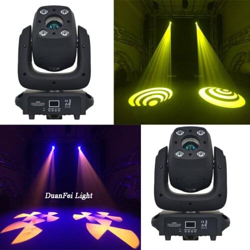 12pcs/lot Color 100w LED Spot Moving Head Wash led 4x10w rgbw 4in1 gobo lyre washer Stage Light
