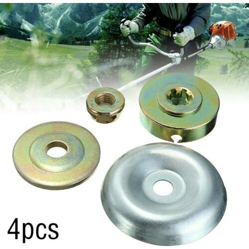 4pcs/Set Replacement Metal Gearbox Blade Nut Fixing Kit For Strimmer Brushcutter