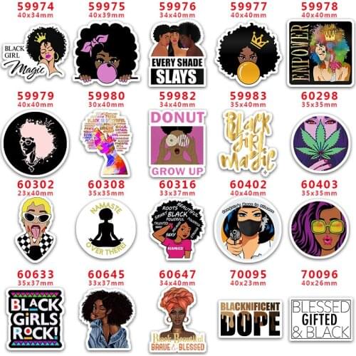 Free shipping 30 pcs Black Girl character flatback resin planar resin PR 59974