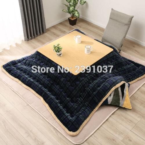 Free shipping Luxury Kotatsu Futon Blanket Patchwork Style Cotton Soft Quilt Japanese Kotatsu Table Cover Comforter 190/240/270