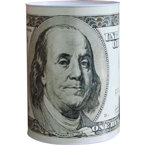 Creative Large Piggy Bank Money Jar Coin Bank Safe Money Saving Box Metal Counter Collector Kids Children Spaarpot Decor FP005