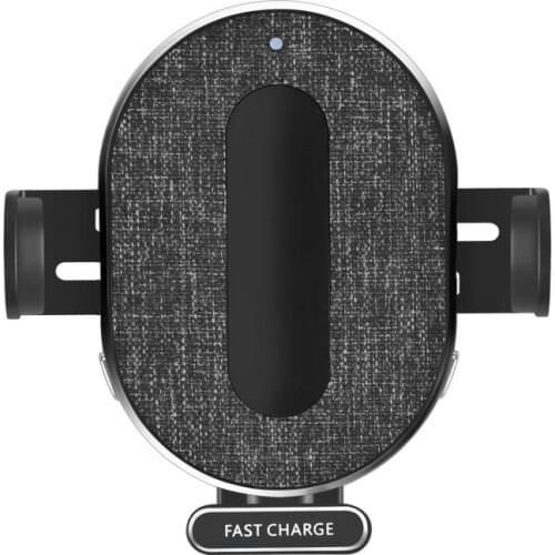 C25 New KC Standard Fod Intelligent Full Automatic15W Qi Car Phone Holder Mobile Wireless Fast Charger For Samsung Huawei LG