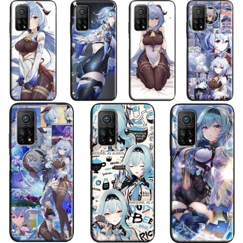 Genshin Impact eula Game Case POCO X3 Pro F3 F1 F2 M3 Pro Cover For Xiaomi Mi 11 Lite Ultra Note 10 Mi 9T 10T Pro