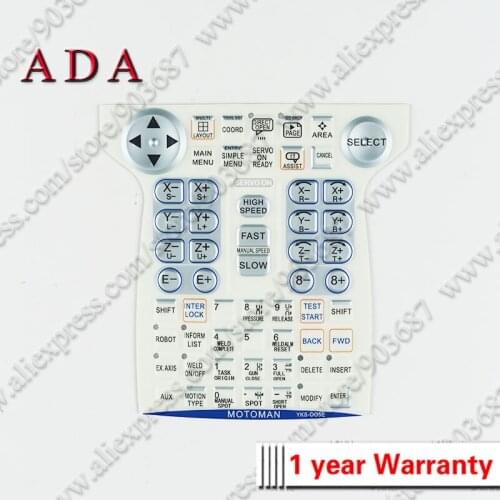 YKS-005E Front Foil Membrane Keysheet Keypad for Yaskawa Robot Teach Pendant Motoman YKS-005E Front Overlay Film