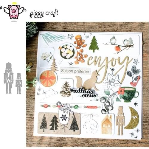 Piggy Craft metal cutting dies cut die mold Soldier decoration Scrapbook paper craft knife mould blade punch stencils dies