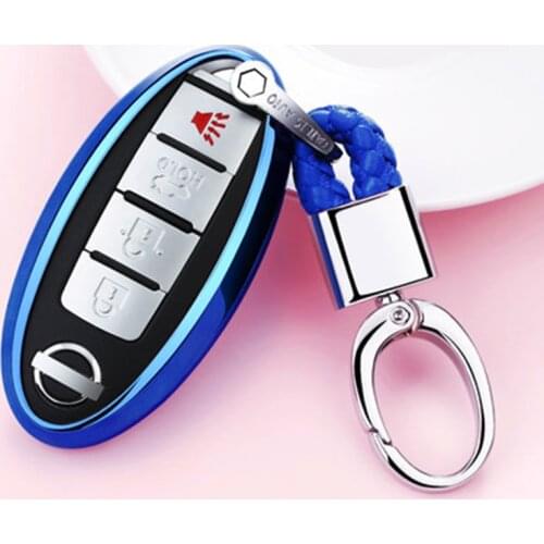 Fashion Soft TPU Car Remote Key Cover Case For Nissan Qashqai J10 J11 X-Trail t31 t32 kicks Tiida Pathfinder Murano Note Juke