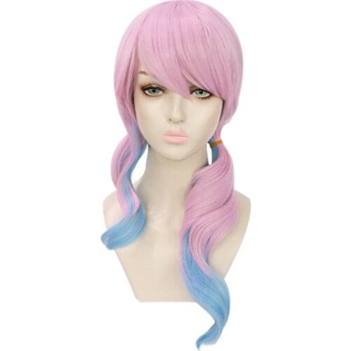 Anime Akudama Drive Doctor Isha Women Wig Cosplay Costume Heat Resistant Synthetic Hair Wigs