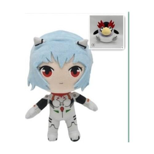20CM rei Plush Toys Doll Cute rei Plush Anime Stuffed Plush Toys For Children Baby Birthday GIFT