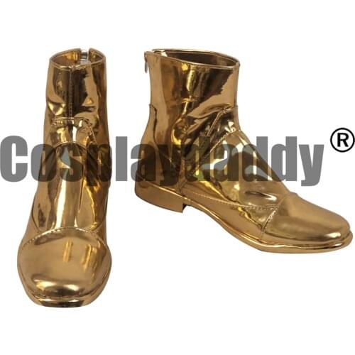 Saint Seiya: The Hades Chapter Meiou Hades Meikai-hen Gold Saints Virgo Shaka Barugo no Shaka Anime Cosplay Shoes Boots S008