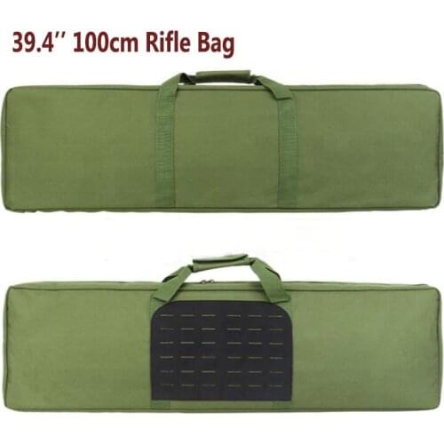 Tactical 100CM Molle Rifle Bag AK47 AR 15 M4 Shotgun Gun Bag Case Military Backpack Sniper Airsoft Holster Hunting Accessories