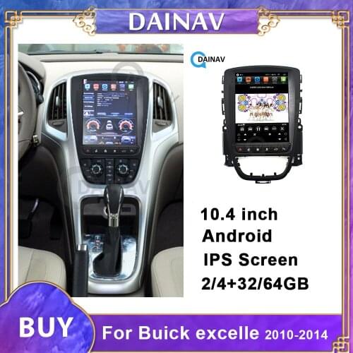 Vertical Screen Car Radio GPS Navigation For Buick Excelle 2010 2011 2012 2013 2014 Tesla Style Car Multimedia DVD Player