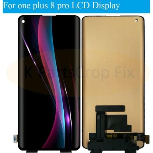 For OnePlus 8 Pro LCD Display Screen Touch Panel Digitizer For oneplus 8pro lcd New Replacement Parts For OnePlus 8 LCD Display
