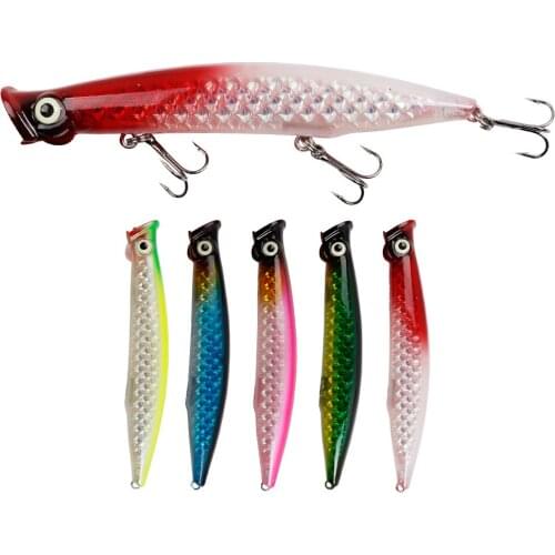 1pcs 13g/11cm Popper Fishing Lures Topwater Lure Isca Artificial Crankbait Fishing Lure Fish Swim Bait Fishing Accessories