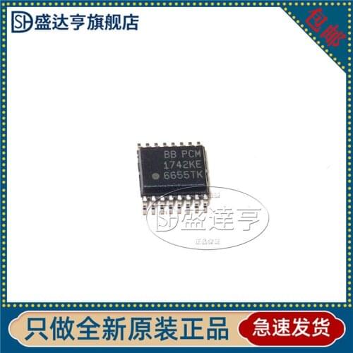 10Pcs/Lot PCM1742KE 1742KE voice frequency digital analog converter SSOP-16