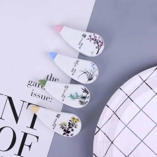 4 Pcs Roller Correction Tape Plants Shell Eraser School Office Stationeries Use 1XCE