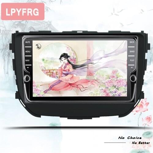 2 din Android 10.0 Car Radio dvd for Suzuki Brezza 2016 2017 2018 2019 gps navigation radio video audio Multimedia player stereo