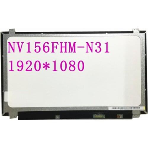 Free Shipping NV156FHM-N31 NV156FHM N31 LP156WF4 SPL1 SPL2 SPK1 1920*1080 EDP 30PIN IPS LED PANEL SCREEN