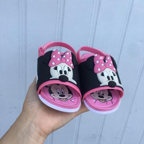 New Girls Mini melissa Jelly shoes 2021 Fashion Frozen Elsa Princess Candy Sandals Childrens Summer Beach wear sandal Shoe kids