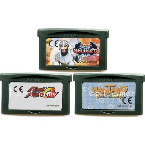 Hamtaro Rainbow Rescue Final Fight One Super Ghouls N Ghosts for 32 Bit Video Game Cartridge Console Card Handheld Player EU