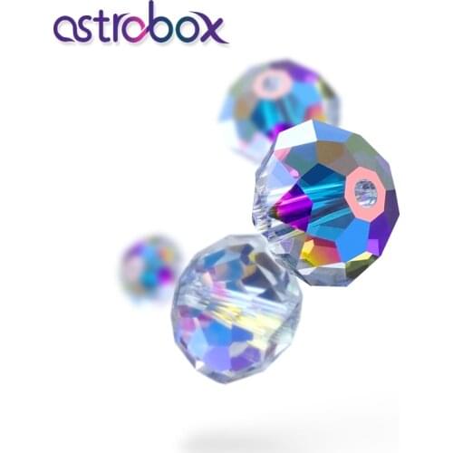 Glass Round Deads Stone One Hole Stones Deads for sewing Clothing Decoration Crystal AB Tandem DIY Sewing Jewelry Accessories