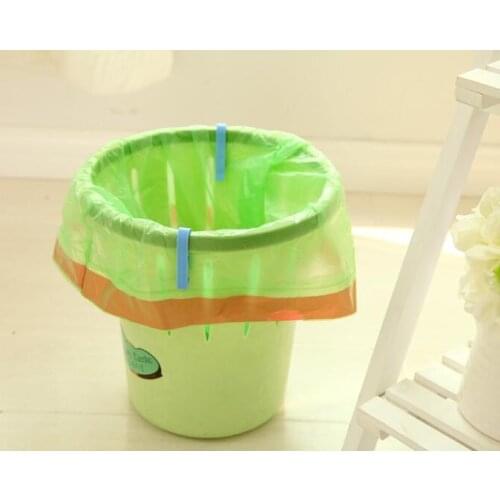 200Pcs/lot Multipurpose Household Waste Bin Trash Bag Fixed Clip Creative Slip-Proof Sealing Clip Windshield Clamp