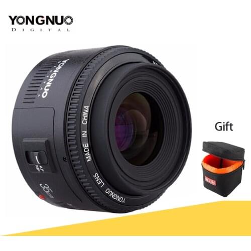 YONGNUO YN35mm F2.0 Lens AF MF Wide Angle Fixed/Prime Auto Focus Lens for Canon 600D 60D 5D2 5D3 500D 400D 650D 450D DSLR Camera