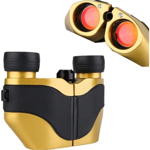 FIRECLUB HD 8X21 Folding Binocular Outdoor Fully-coated Prism Hunting Travel Telescope Binocular