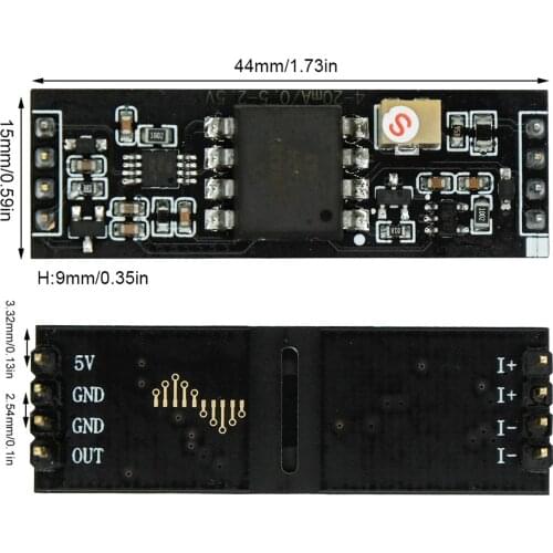 Current to Voltage Convertor 4mA-20mA to 0.5V-2.5V Module HCNR201 Signal Isolator Analog Isolation