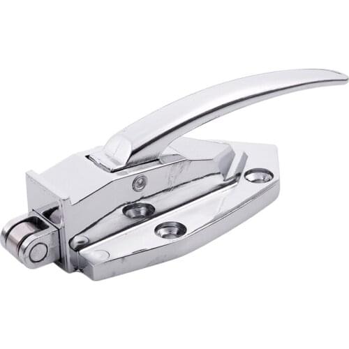 Industrial Lab Oven Door Latch Releasing Pull Handle Silver Tone
