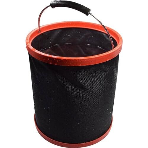 12L Collapsible Folding Water Bucket For Outdoor Boating Camping Fishing Car Washing