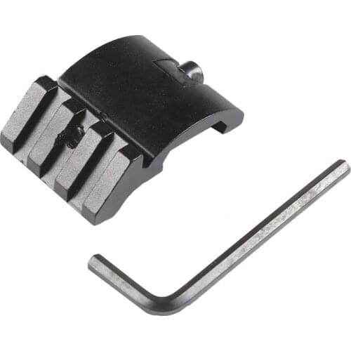 Tactical Ultra Low Profile Offset Picatinny Rail Mount 45 Degree Side Picatinny Rail 20mm For Red Dot, scope sight, Flashlights