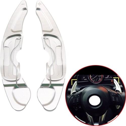Gear Steering Wheel Shift Paddle Extension For Mazda 3 6 CX3 CX4 CX5 MX5 Shifter CoverAccessories