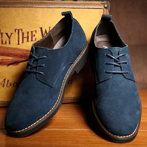 Zero more Men's Suede Shoes