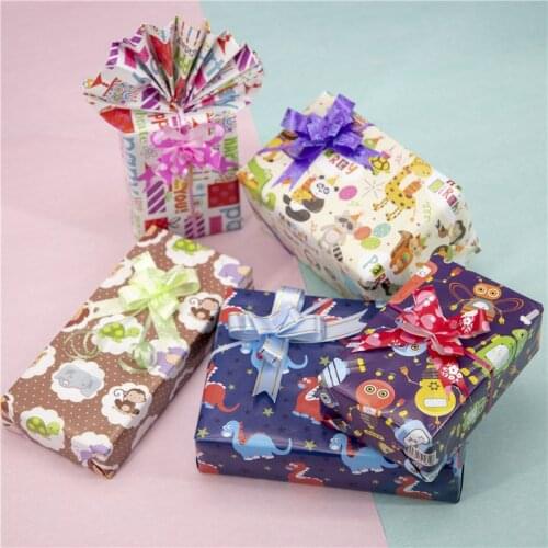 10 Sheet Unicorn Gift Packaging Flower Wrapping Packing Paper for Birthday Party Craft Paper DIY Scrapbook Accessiories
