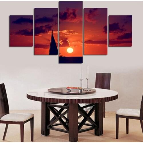 2016 Paintings Painting Modern Wall Painting Decor Beautiful Sunset Art Picture Paint On Canvas Prints Cheap Modular