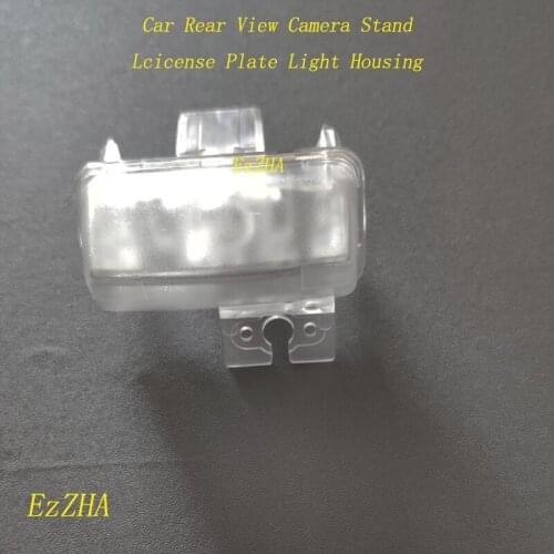 EzZHA Car Rear View Camera Bracket License Plate Lights for Toyota Verso Yaris Camry XV50 Vios Corolla Fortuner Highlander