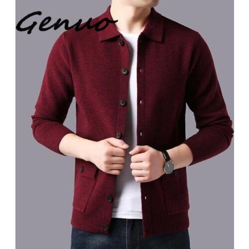 Мужские длинные кардиганы Genuo China At AliExpress
