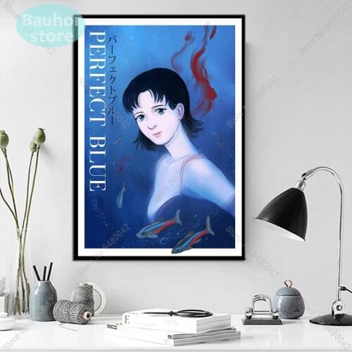 Perfect Blue Poster Kon Satoshi Canvas Painting Posters and Prints Wall Art Picture for Living Room Home Decor