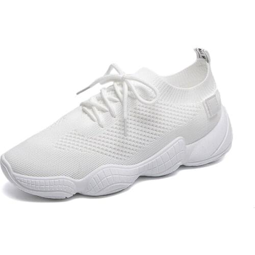 Sport Shoes For Women Tennis Shoes Tenis Mujer 2019 New Lace-Up Breathable Mesh Flat Sneakers Tenis Feminino Zapatos Tenis Mujer