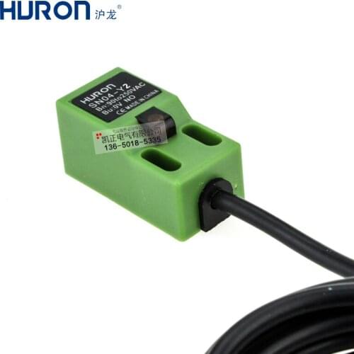 5 pieces of HURON square proximity switch AC second line SN04-Y2 metal induction sensor 220V normally closed 4mm