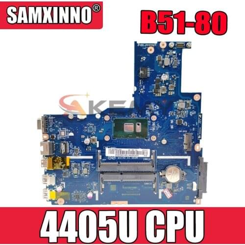 For Lenovo B51-80 15 inch laptop motherboard SR2EX Pentium 4405U CPU BIWB6 B7 E7 E8 LA-D102P MAIN BOARD