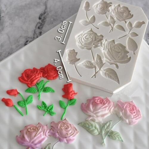 Luyou 1PCS Flower Lace Cake Border Silicone Mold Cutting Dies Fondant Mold Chocolate Mold Cake Decorating Tools Bakeware FM1384