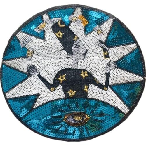 50pcs/Lot Embroidery Patches Letters Clothing Decoration Accessories Weird Stuff Alternative Diy Iron Heat Transfer Applique