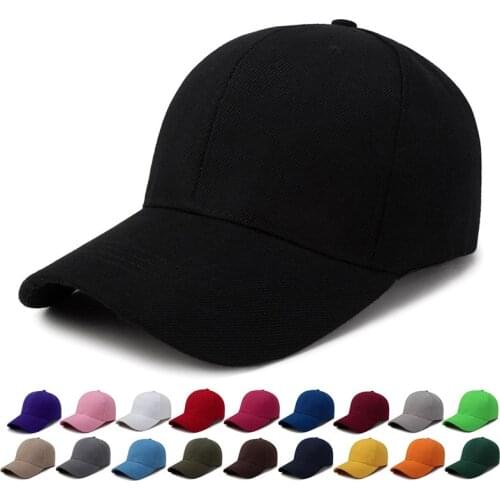 2021 New Excellent Quality Solid Color Baseball Cap Women Mens Casual Outdoor Breathable Sun Hat Gift Fair Hat