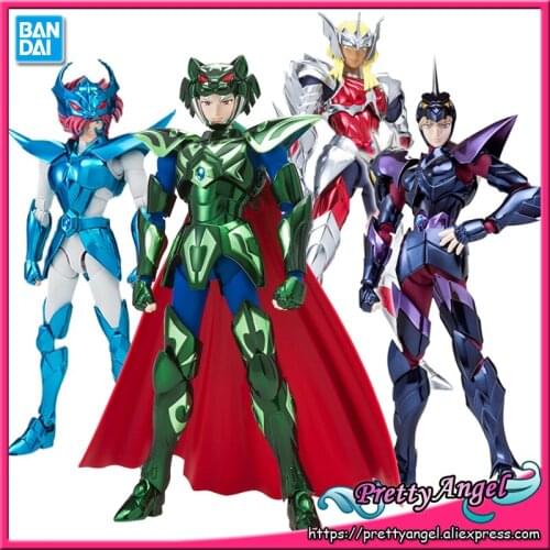 PrettyAngel - Genuine BANDAI SPIRITS Tamashii Nations Saint Cloth Myth EX Saint Seiya Alpha Dubhe Siegfried Action Figure
