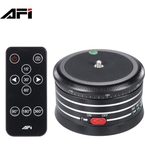 Professional AFI MRA01 360 Degree Panorama Tripod Head Tripod Ball Head Remote Control for GoPro Action Camera Smartphone