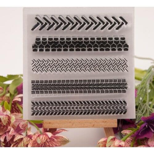 Transparent Clear Silicone Stamps for DIY Scrapbooking/Card Making/Kids Christmas Fun Decoration Supplies T1490