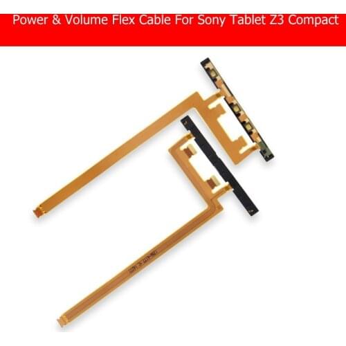 Genuine Volume & Power Flex cable For Sony Tablet z3 Volume up/down flex cable For Sony Sgp621 641 power flex cable Replacement