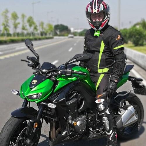 Windproof Waterproof Cycling Long Sleeve Jacket Road Bike Mens Jacket Night Cycling Riding Overcoat w/ Safety Reflective Strip